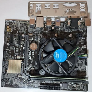 Scheda Madre ASUS H110M-K con CPU Intel Socket 1151 Core I3 e Ram - Photo 1/1