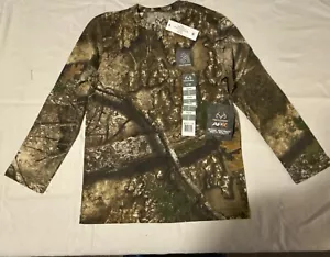 Real Tree Youth Children’s Camo Tee Long Sleeve M (8) - Picture 1 of 5