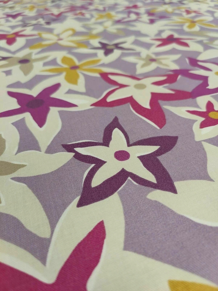 Sanderson Starflowers Berry/Multi Gardinen Polsterstoff Meterware