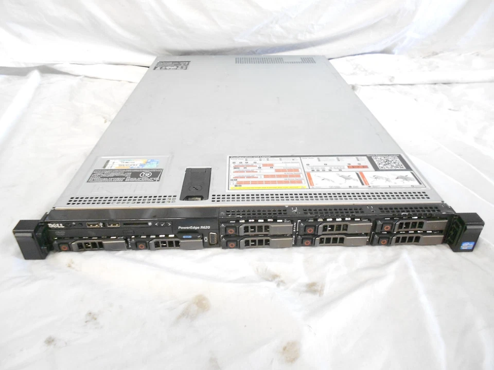 Dell PowerEdge R620 Server 8x 3.84TB SSD SAS 6G Drives 30TB 2x 6 Core 96GB RAM - Image 1 of 2