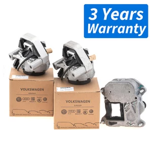 OEM Pair of Engine Mounts and Transmission Mount For Audi A6 A7 S6 2.8L 3.0T - Picture 1 of 9