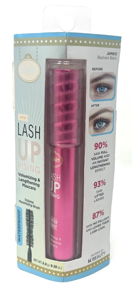 Máscara Joah Lash Up Rising Volumizing Lengthening Sealed JAMW01 Blackest Black - Imagem 1 de 4