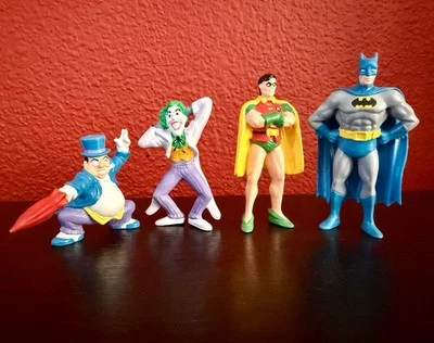 Figuras de PVC Applause Vintage Batman Robin Joker Penguin 1989 - Lote (4) - Casi nuevas Foto 1 de 2