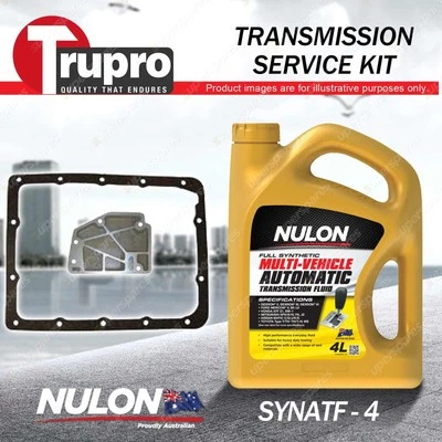 SYNATF Transmission Oil + Filter Service Kit for Volvo 240 740 760 940 Series - image 1 of 2
