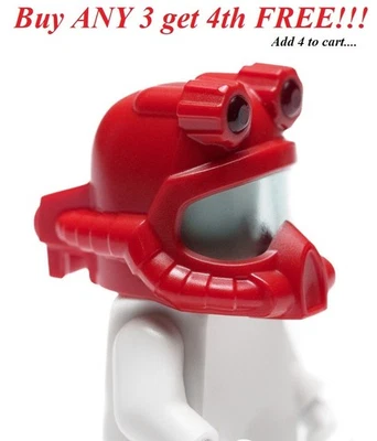 ☀️NEW LEGO Minifigure Minifig Headgear Head Cover Underwater Deep Diver Helmet - Image 1 of 4