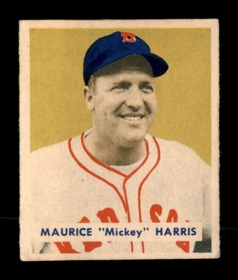 1949 Bowman #151 Mickey Harris RC VGEX X3571448 - Image 1 of 3