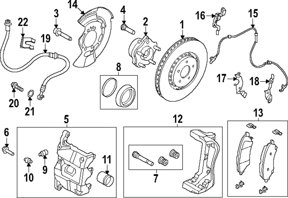Rotor original Nissan 40206-5MR0A Foto 1 de 1