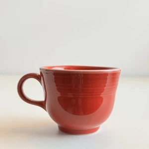 Fiestaware Red Tea Cup Coffee Mug HLC USA - Picture 1 of 8
