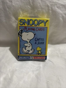 Tarjetas de Juego Hoyle Peanuts 50 Años Celebración Snoopy Peanuts Nuevo 6840 - Imagen 1 de 8