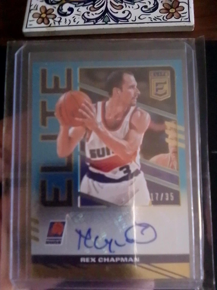 Autógrafos REX CHAPMAN 35/35 2021-22 AUTO PANINI DONRUSS ELITE Foto 1 de 2