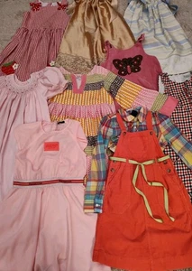 Lot of 10 Girls Dresses Sizes 5-8 Spring, Summer, Fall Various Brands - Picture 1 of 24