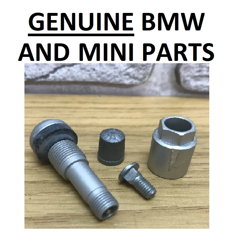 Válvula de tornillo RDC ORIGINAL BMW, MINI presión de neumáticos. 36146792829 E90, F30 etc lana Foto 1 de 4