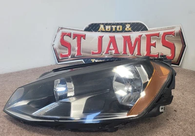 2015-2016 Volkswagen Golf  L Headlamp, Base, Hatchback, SW, halogen, L. Foto 1 de 4