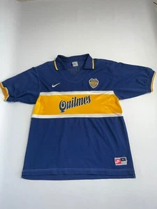 camiseta de fútbol BOCA JUNIORS (argentina) home NIKE 1996 T.L (9/10) - Picture 1 of 4