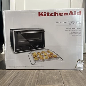 KitchenAid Digital Countertop Air Fry Oven Black Matte New Distressed Box - Picture 1 of 4