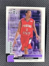 2002-03 Upper Deck MVP Raptors Basketball Card #195 Chris Jefferies Rookie NM