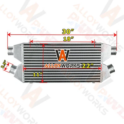 Aluminum Intercooler for Mitsubishi 3000GT 1991-1999/Nissan 300ZX 1990-1996 - Image 1 of 4