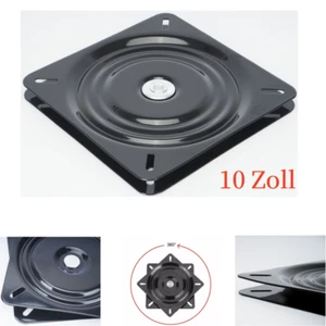 246x246mm Drehteller Drehlager Drehtablett Drehplatte Druckkugellager Massiv Neu - Bild 1 von 9