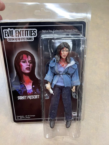 Extremely Rare Sidney Prescott Scream Evil Entities Ghostface Horror Figure Cover