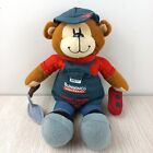Bunnings Warehouse Bear Collectable Brett The Brickie With Trowel & Besser Block