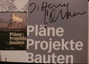 Herzog & de Meuron firmado Elbphilharmonie firma autógrafo  - Imagen 1 de 5