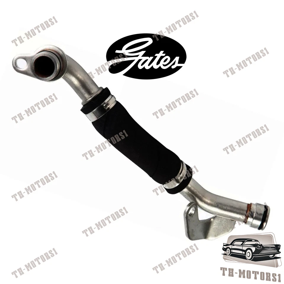 Tubo de aceite turbocompresor GATES 11427585403 para BMW 335i 435i 535i M2 X1 X3 X4 X5 X6 Foto 1 de 4
