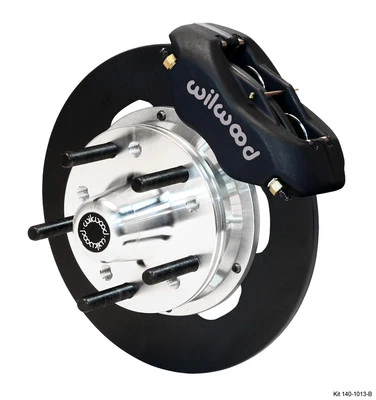 Dodge Charger, kit de frenos de carrera de arrastre delantero Plymouth Wilwood Dynalite, rotores de 10,75" Foto 1 de 2