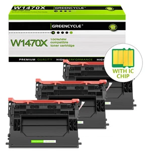 3PK 147X Black Toner Cartridge For HP LaserJet Enterprise M611dn M611x W/CHIP - Picture 1 of 5