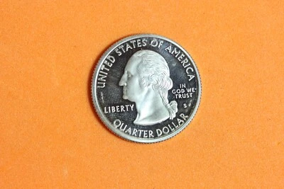 1999 - S PROOF "NEW JERSEY" STATEHOOD Washington Quarter! #K28316 - Image 1 of 2