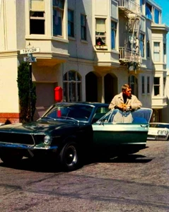 STEVE MCQUEEN - BULLITT - REFRIGERATOR PHOTO MAGNET 3"-5" - Picture 1 of 1
