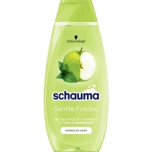 Schauma APPLE & NETTLE cleansing/refreshing shampoo XL 400ml FREE SHIP - Picture 1 of 1