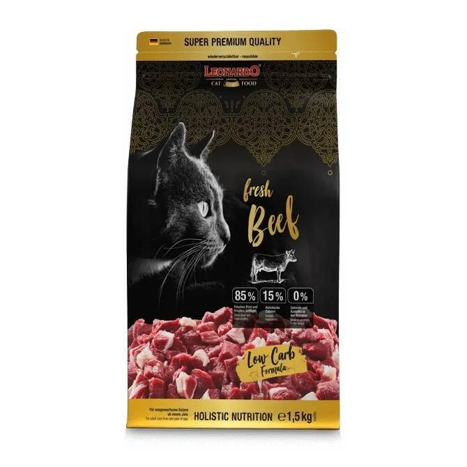LEONARDO Fresh Beef 1 5kg Katzenfutter
