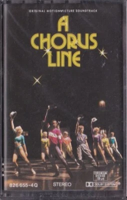 A CHORUS LINE / ORIGINAL MOTION PICTURE SOUNDTRACK * NEW MC AUDIO CASSETTE 1985  - Image 1 of 2
