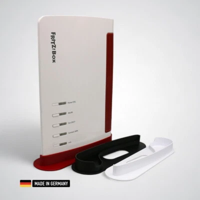TOOLS3D FritzBox 7590AX, 5590 Ständer Halterung Aufsteller Hochkant Fritz!Box AVM