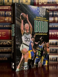 Making of An American Sports Legend LARRY BIRD SIGNED 1st Edition Print Hardback - Picture 1 of 4