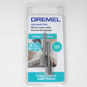 CORTADORES DE BROCAS DE TALLA/GRABADO DREMEL #115 5/16" DIA. SHANK HSS 1/8" PAQUETE NUEVO - Imagen 1 de 2