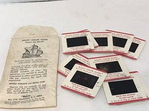 Juego de diapositivas en color Roloc de películas nacionales de la iglesia de la capilla de la catedral de Washington DC - Imagen 1 de 9