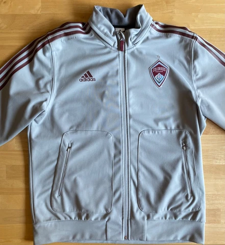 Colorado Rapids Gray 5280 Zippered Jacket Size XL Cover