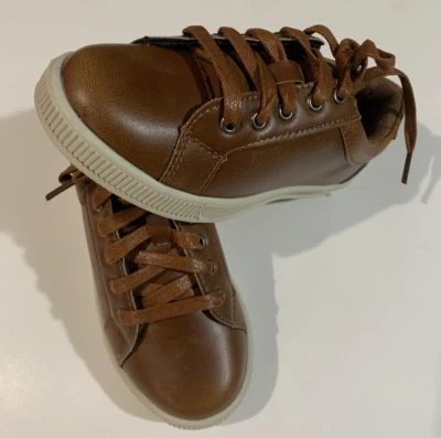 Deer Stags Boy's Casual Dress Shoes Dark Tan/Cream Size 11 Little Kid 4-8 Years - Image 1 of 4