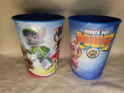 American Greetings Paw Patrol suministros para fiestas, 16 oz reutilizables 2 tazas de plástico (C1) Foto 1 de 4