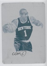 2012 National Treasures Printing Plate Cyan 1/1 Amare Stoudemire Amar'e #56 7r6