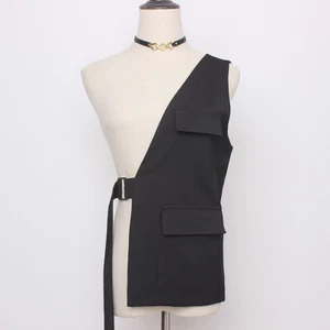 Women Work Suit Vest Sleeveless Slim Fit Waistcoat Gilet Coat Tops fashion new - Picture 1 of 12