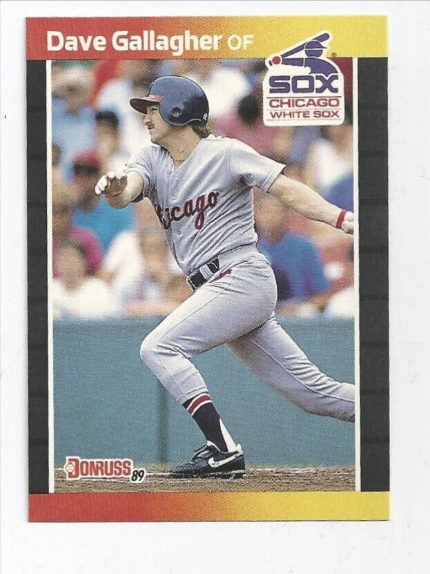 Dave Gallagher White Sox 1989 Donruss #384 - Image 1 of 1
