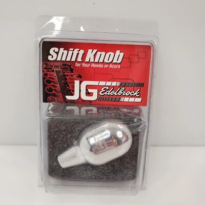 Rare Vintage 1990's JG Edelbrock For Honda Acura Shift Knob Silver 4709 USA - Imagem 1 de 4