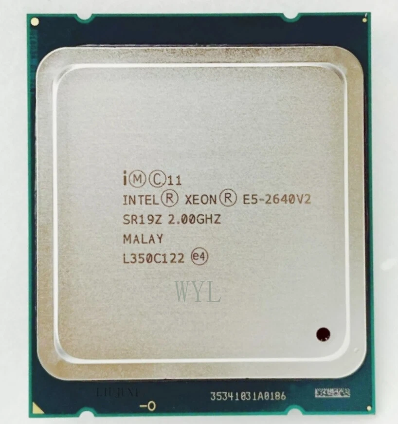 Intel Xeon E5-2640 v2 SR19Z 2.00GHz 8 Core 7.2 GT/s 20MB LGA2011-3 CPU Processor - Image 1 of 1