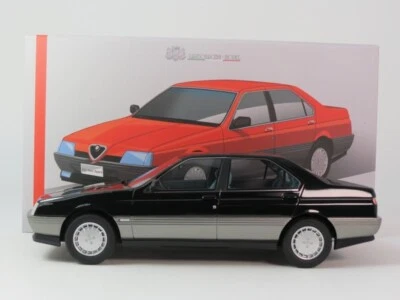Laudoracing Alfa Romeo 164 2.0 Twin Spark Negro 1987 1/18 LM183B Foto 1 de 3