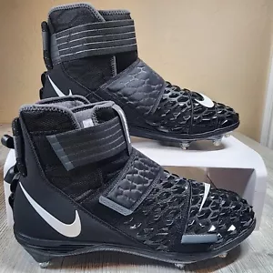 Nike Force Savage Elite 2 Detachable Cleats Black Mens Size 14 New CI1710-001 - Picture 1 of 9