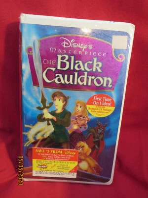 The Black Cauldron (VHS, 1998) DISNEY MASTERPIECE BRAND NEW FACTORY SEALED - Image 1 of 2
