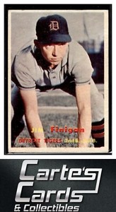 Jim Finigan 1957 Topps #248  Detroit Tigers