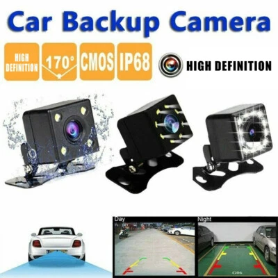Car Rear View Reverse Camera Parking Backup Cam FHD Night Vision Waterproof - Image 1 of 4